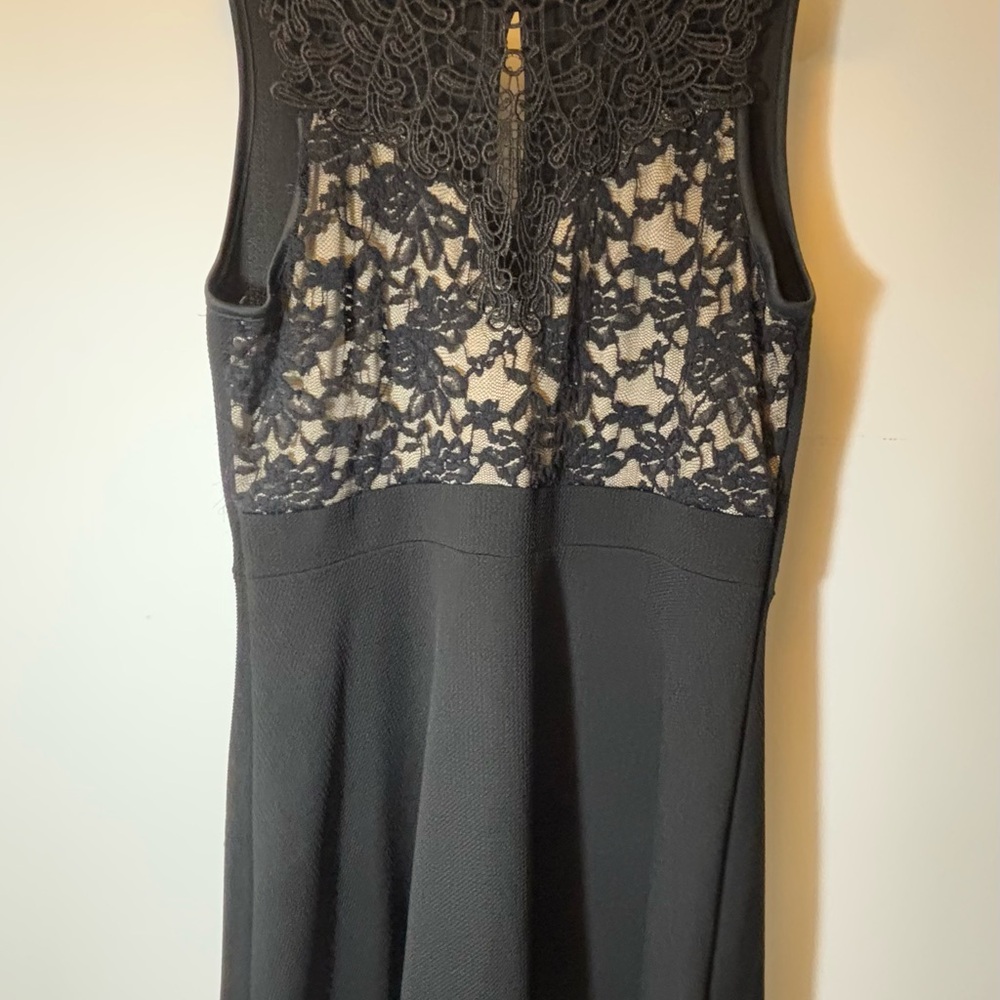 Elegant Black Lace Dress